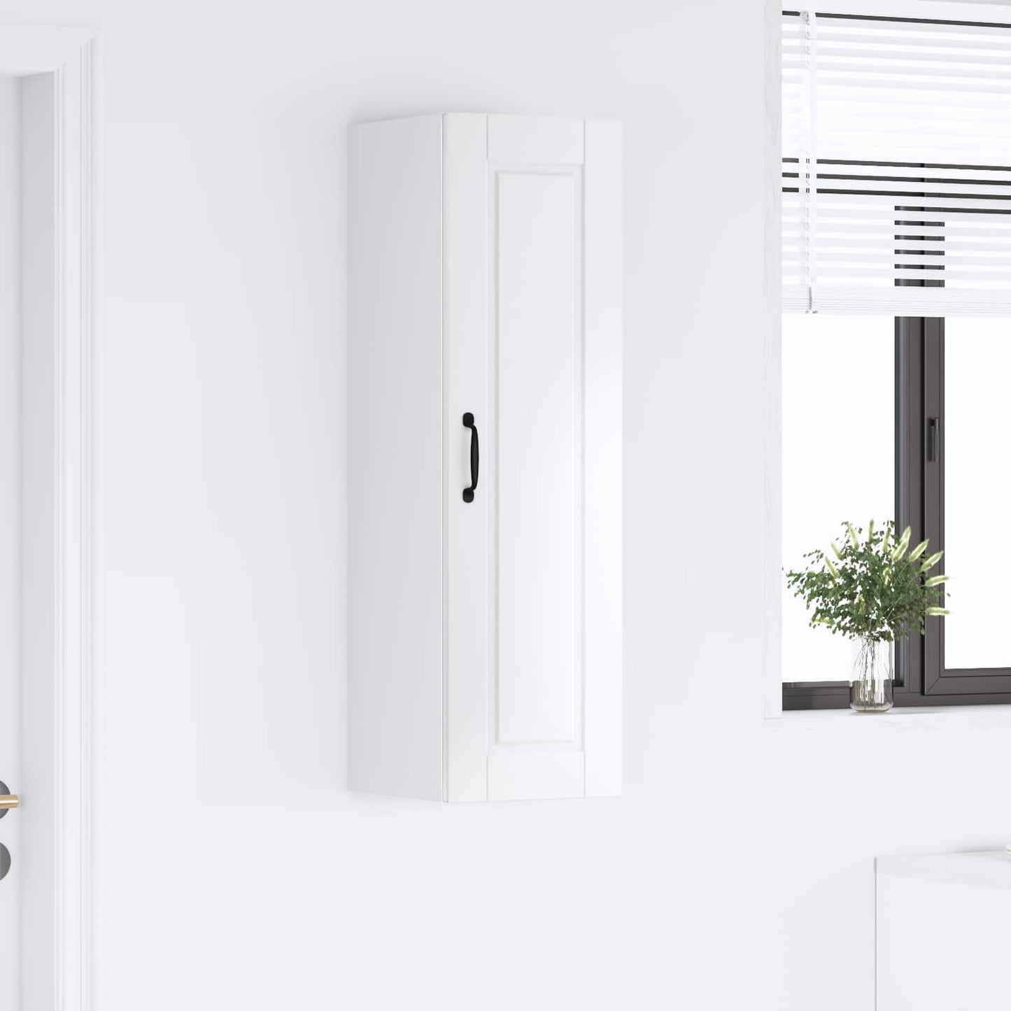 vidaXL Küchenschrank Hochglanz Weiß 30 x 31 x 100 cm Holzwerkstoff