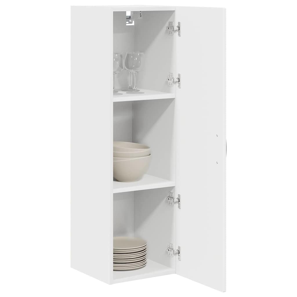vidaXL Küchenschrank Hochglanz Weiß 30 x 31 x 100 cm Holzwerkstoff