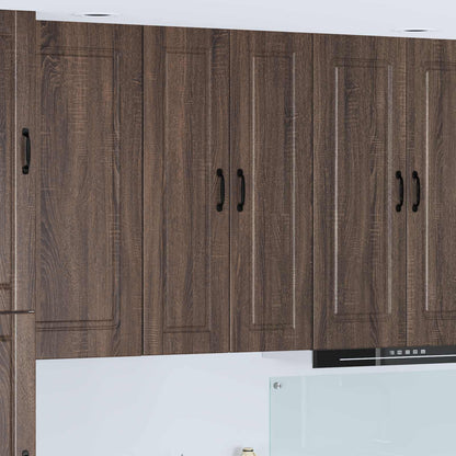 vidaXL Küchenschrank Braun Eichen-Optik 30 x 31 x 100 cm Holzwerkstoff