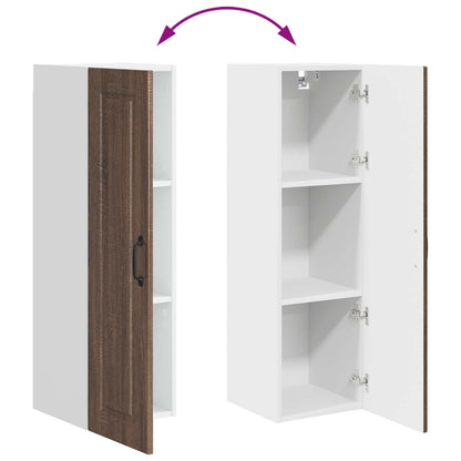 vidaXL Küchenschrank Braun Eichen-Optik 30 x 31 x 100 cm Holzwerkstoff