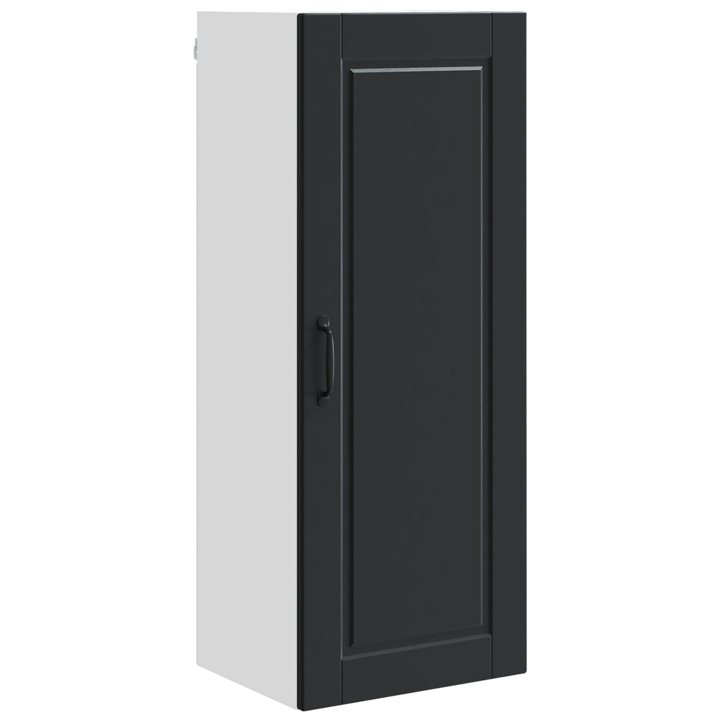 vidaXL Küchenschrank mit Regal Schwarz 40 x 31 x 100 cm Holzwerkstoff