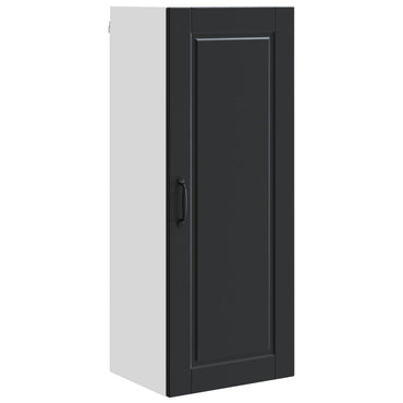 vidaXL Küchenschrank mit Regal Schwarz 40 x 31 x 100 cm Holzwerkstoff