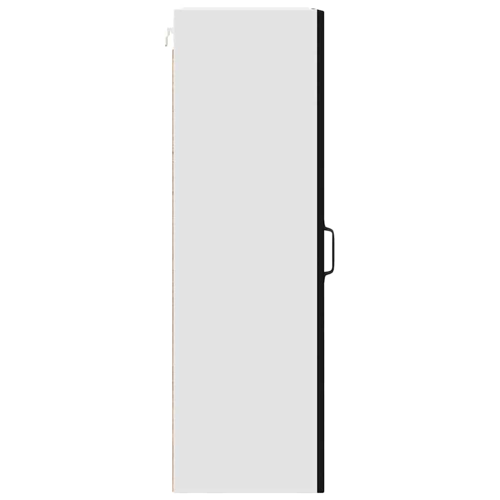 vidaXL Küchenschrank mit Regal Schwarz 40 x 31 x 100 cm Holzwerkstoff