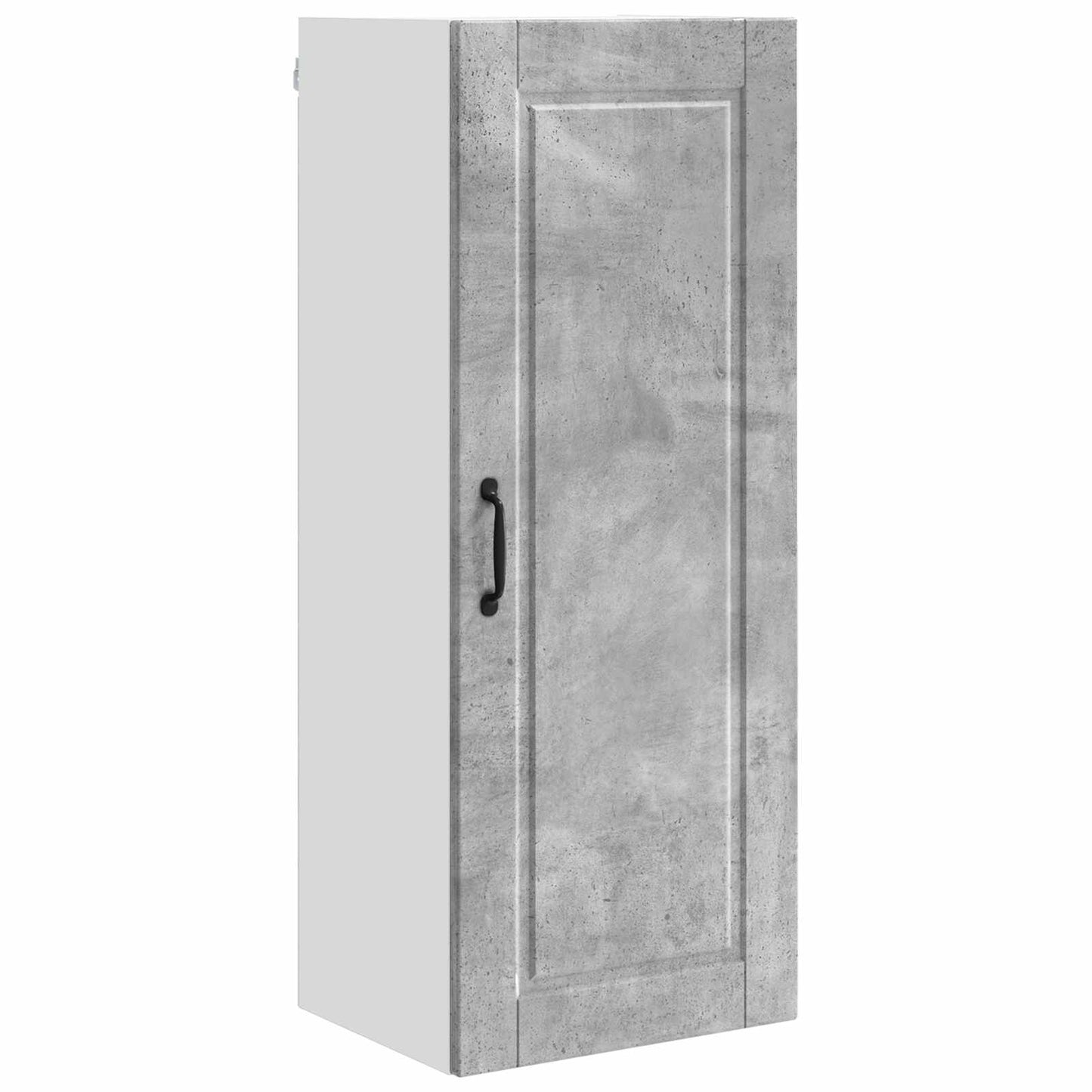 vidaXL Küchenschrank mit Tür Beton Grau 40 x 31 x 100 cm Holzwerkstoff