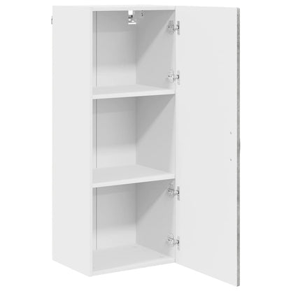 vidaXL Küchenschrank mit Tür Beton Grau 40 x 31 x 100 cm Holzwerkstoff