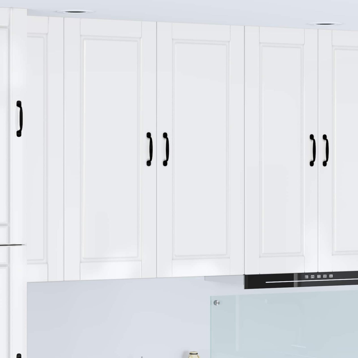 vidaXL Küchenschrank Hochglanz Weiß 40 x 31 x 100 cm Holzwerkstoff