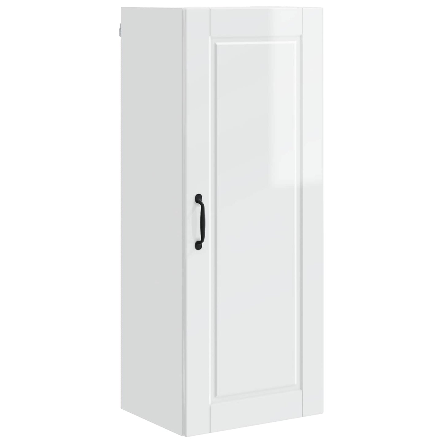 vidaXL Küchenschrank Hochglanz Weiß 40 x 31 x 100 cm Holzwerkstoff