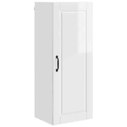 vidaXL Küchenschrank Hochglanz Weiß 40 x 31 x 100 cm Holzwerkstoff