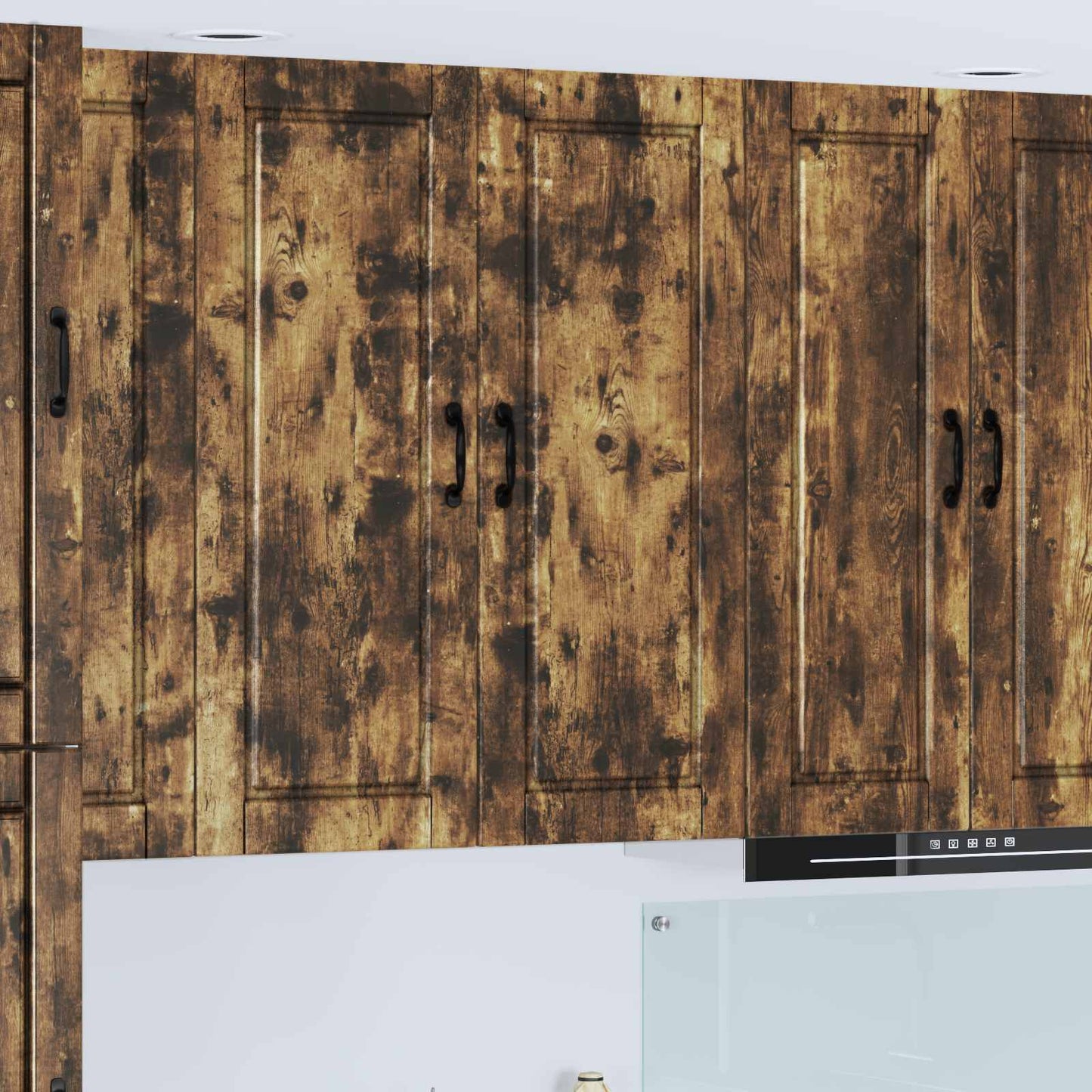 vidaXL Küchenschrank Geräucherte Eiche 40 x 31 x 100 cm Holzwerkstoff