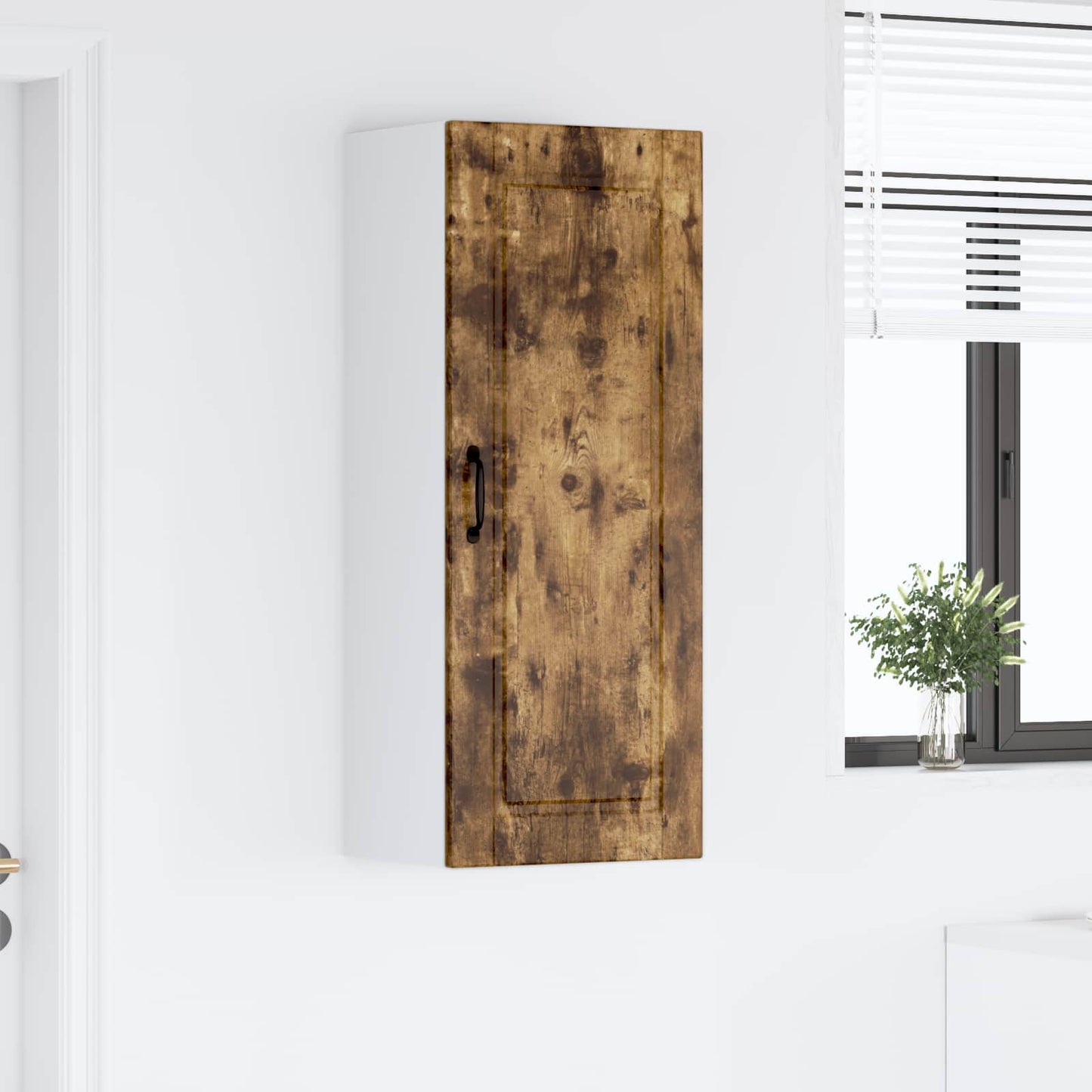 vidaXL Küchenschrank Geräucherte Eiche 40 x 31 x 100 cm Holzwerkstoff