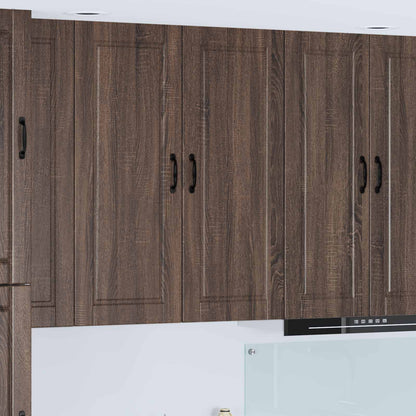 vidaXL Küchenschrank Braun Eichen-Optik 40 x 31 x 100 cm Holzwerkstoff