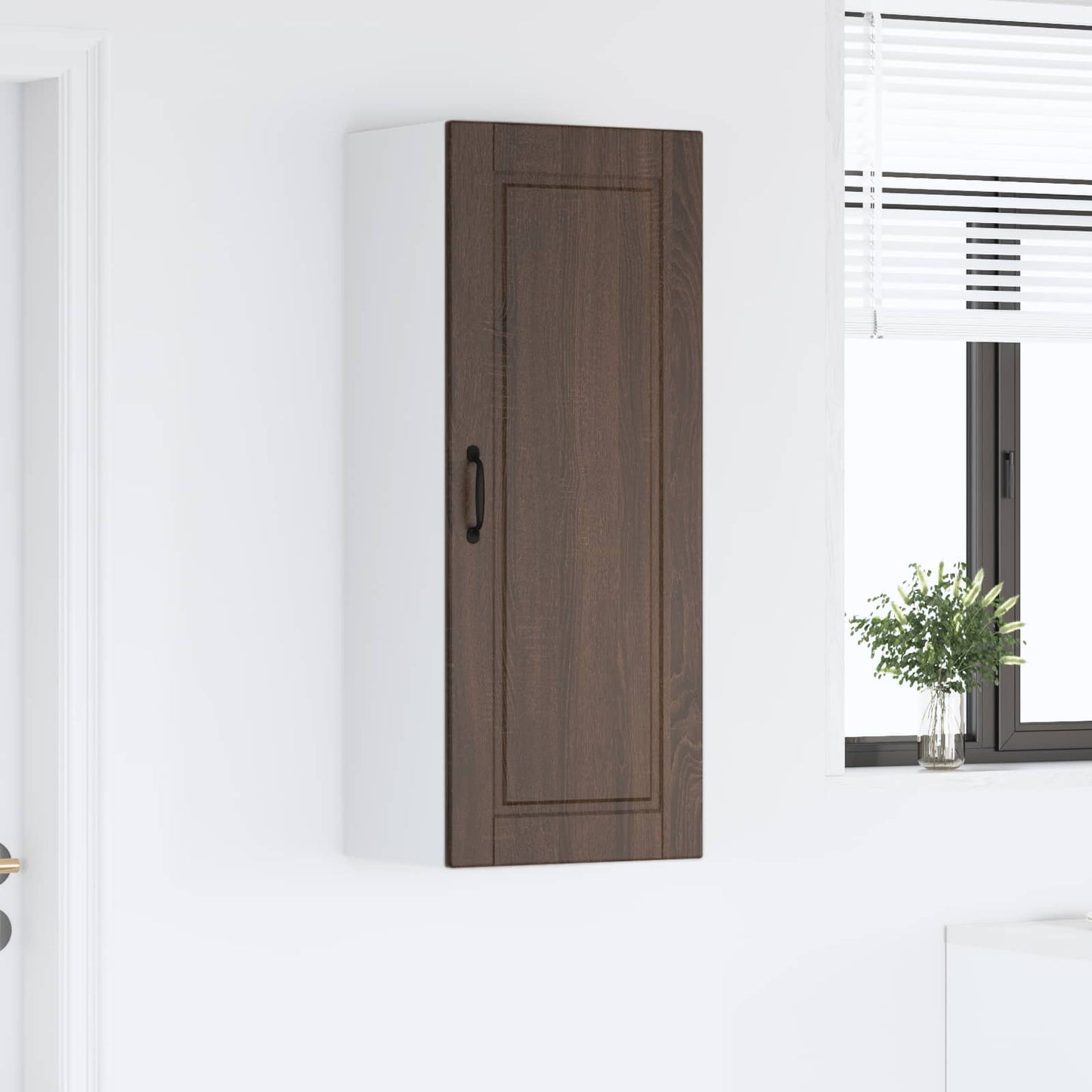 vidaXL Küchenschrank Braun Eichen-Optik 40 x 31 x 100 cm Holzwerkstoff