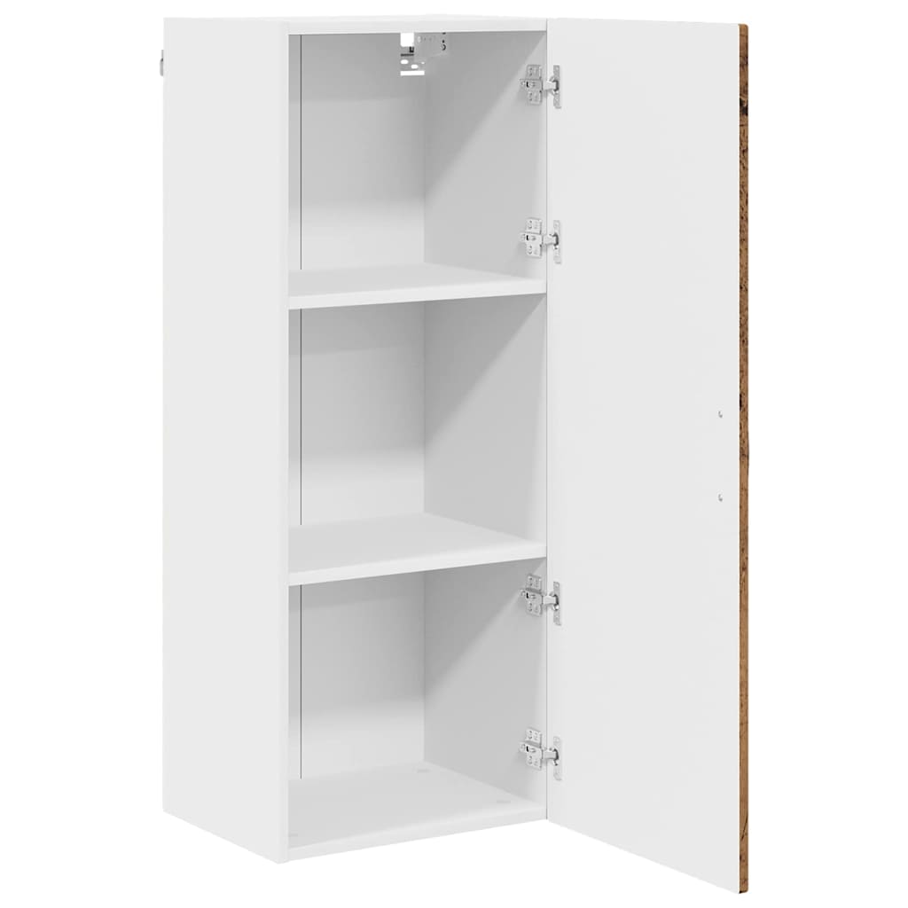 vidaXL Küchenschrank mit Regal Altholz 40 x 31 x 100 cm Holzwerkstoff