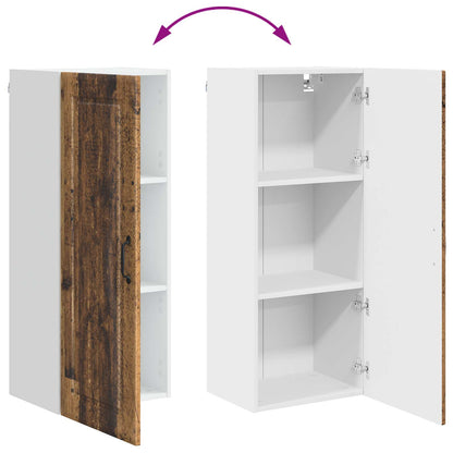 vidaXL Küchenschrank mit Regal Altholz 40 x 31 x 100 cm Holzwerkstoff