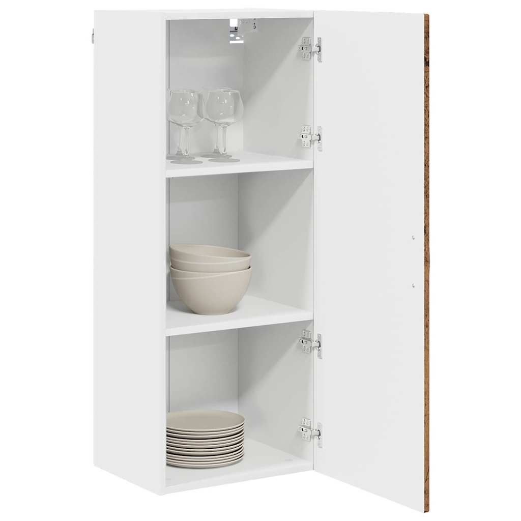 vidaXL Küchenschrank mit Regal Altholz 40 x 31 x 100 cm Holzwerkstoff