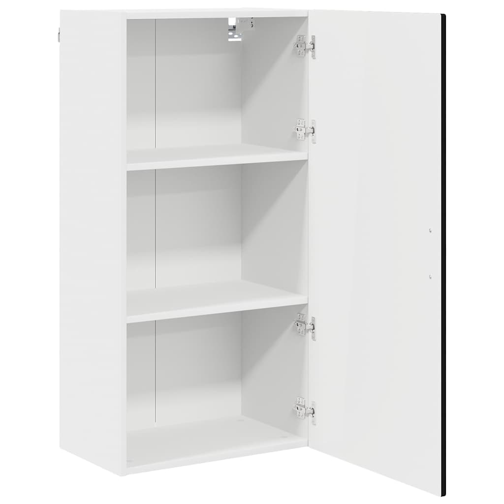 vidaXL Küchenschrank mit Regal Schwarz 50 x 31 x 100 cm Holzwerkstoff