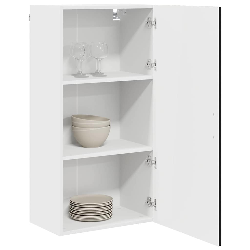 vidaXL Küchenschrank mit Regal Schwarz 50 x 31 x 100 cm Holzwerkstoff