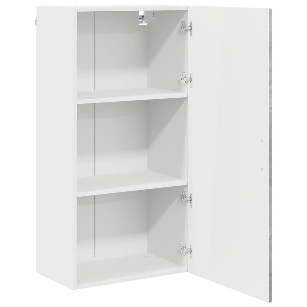 vidaXL Küchenschrank mit Tür Beton Grau 50 x 31 x 100 cm Holzwerkstoff