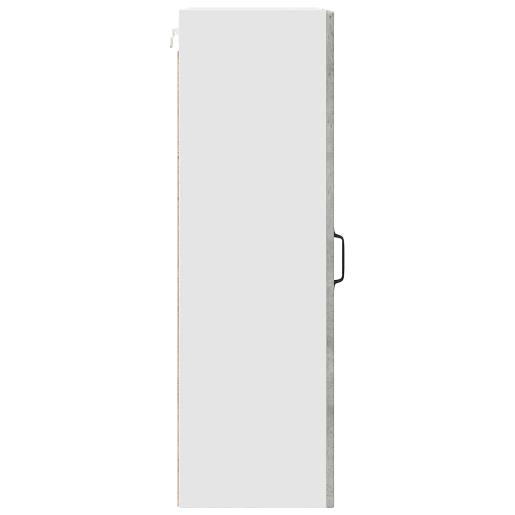 vidaXL Küchenschrank mit Tür Beton Grau 50 x 31 x 100 cm Holzwerkstoff