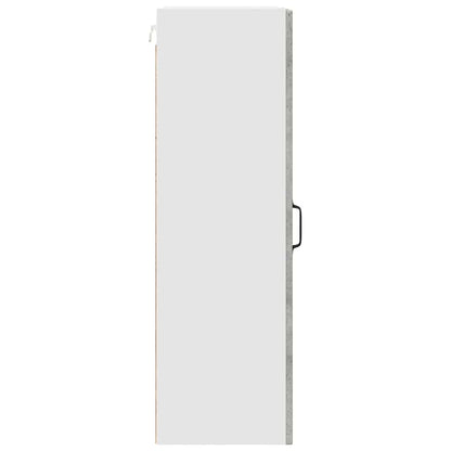 vidaXL Küchenschrank mit Tür Beton Grau 50 x 31 x 100 cm Holzwerkstoff