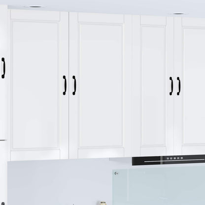 vidaXL Küchenschrank Hochglanz Weiß 50 x 31 x 100 cm Holzwerkstoff