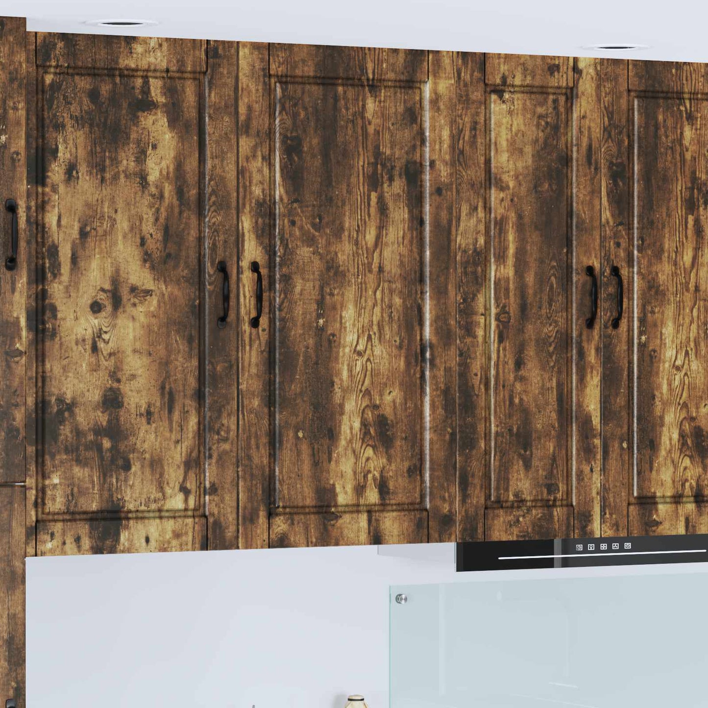 vidaXL Küchenschrank Geräucherte Eiche 50 x 31 x 100 cm Holzwerkstoff