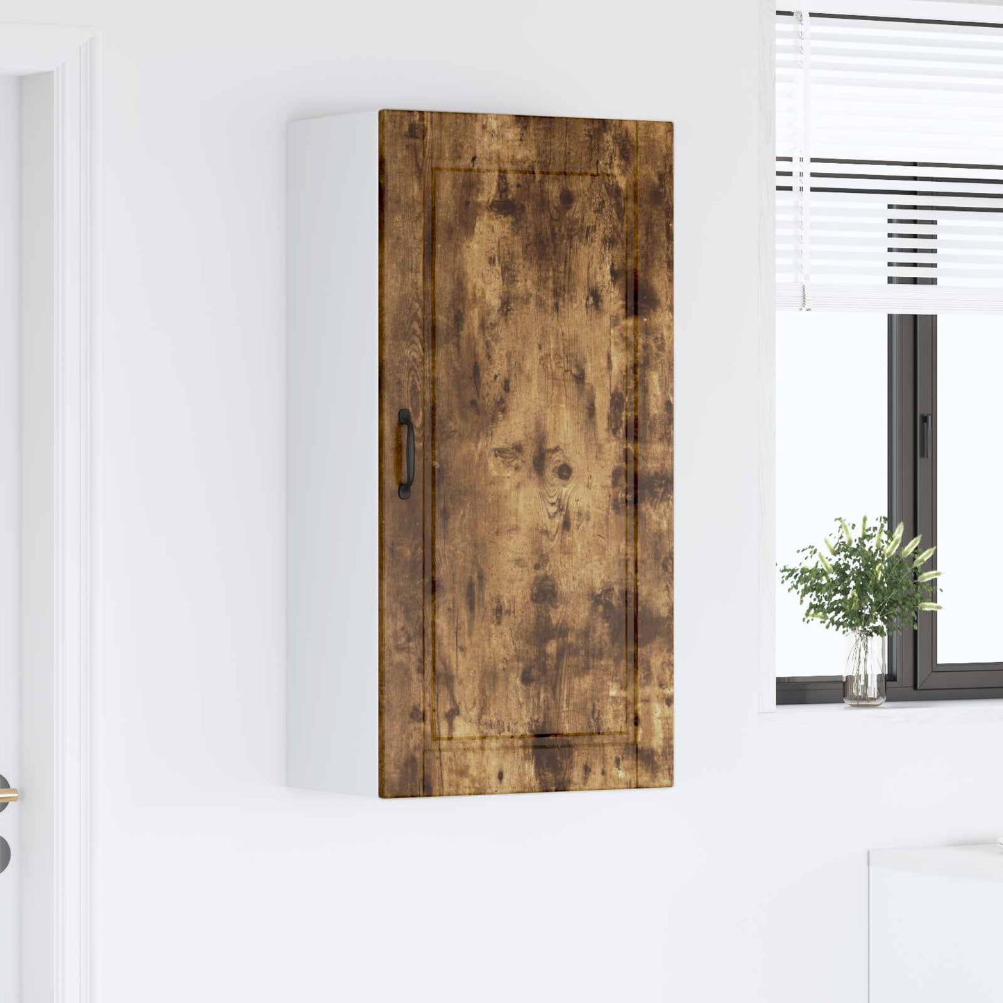 vidaXL Küchenschrank Geräucherte Eiche 50 x 31 x 100 cm Holzwerkstoff