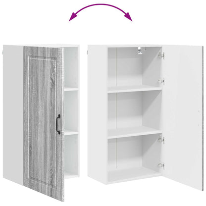 vidaXL Küchenschrank Graues Sonoma 50 x 31 x 100 cm Holzwerkstoff