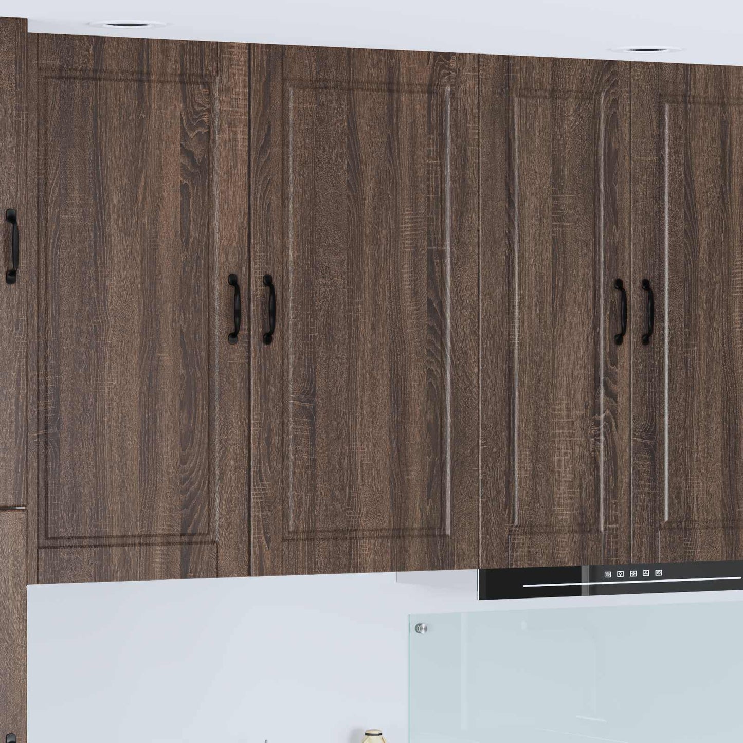 Küchenschrank Braun Eichen-Optik 50 x 31 x 100 cm Holzwerkstoff