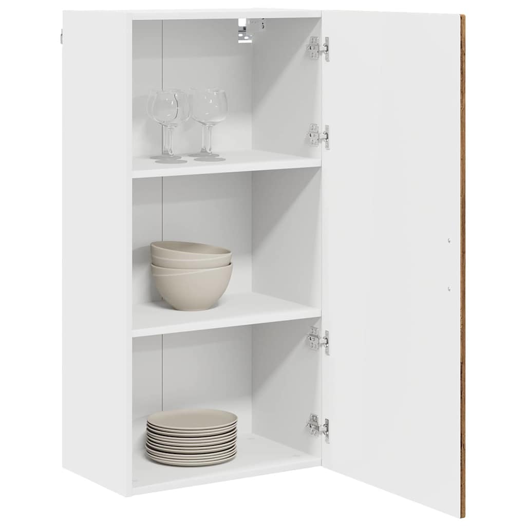 vidaXL Küchenschrank mit Regal Altholz 50 x 31 x 100 cm Holzwerkstoff