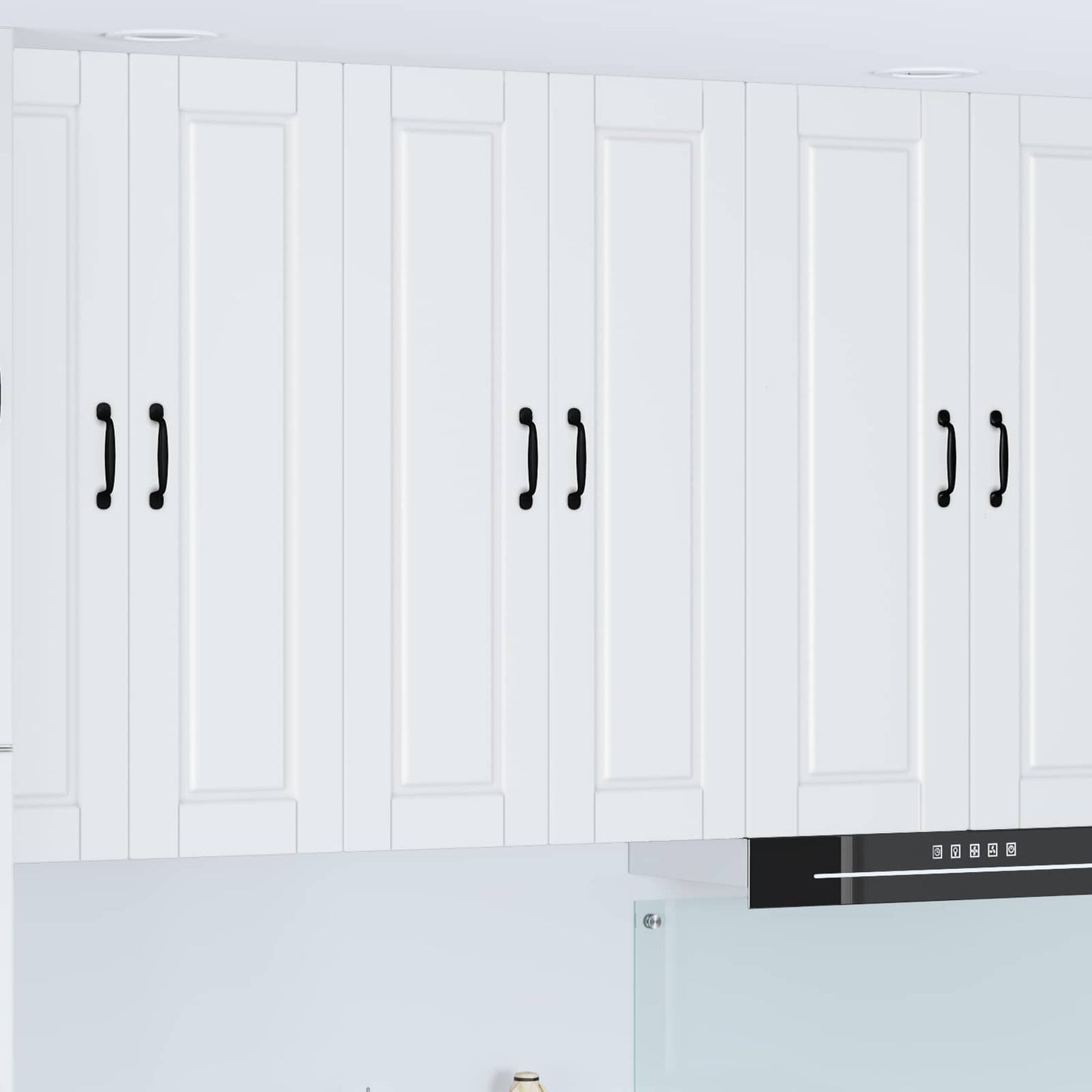 vidaXL Küchenschrank mit Regal Weiß 60 x 31 x 100 cm Holzwerkstoff