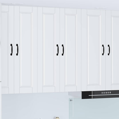 vidaXL Küchenschrank mit Regal Weiß 60 x 31 x 100 cm Holzwerkstoff