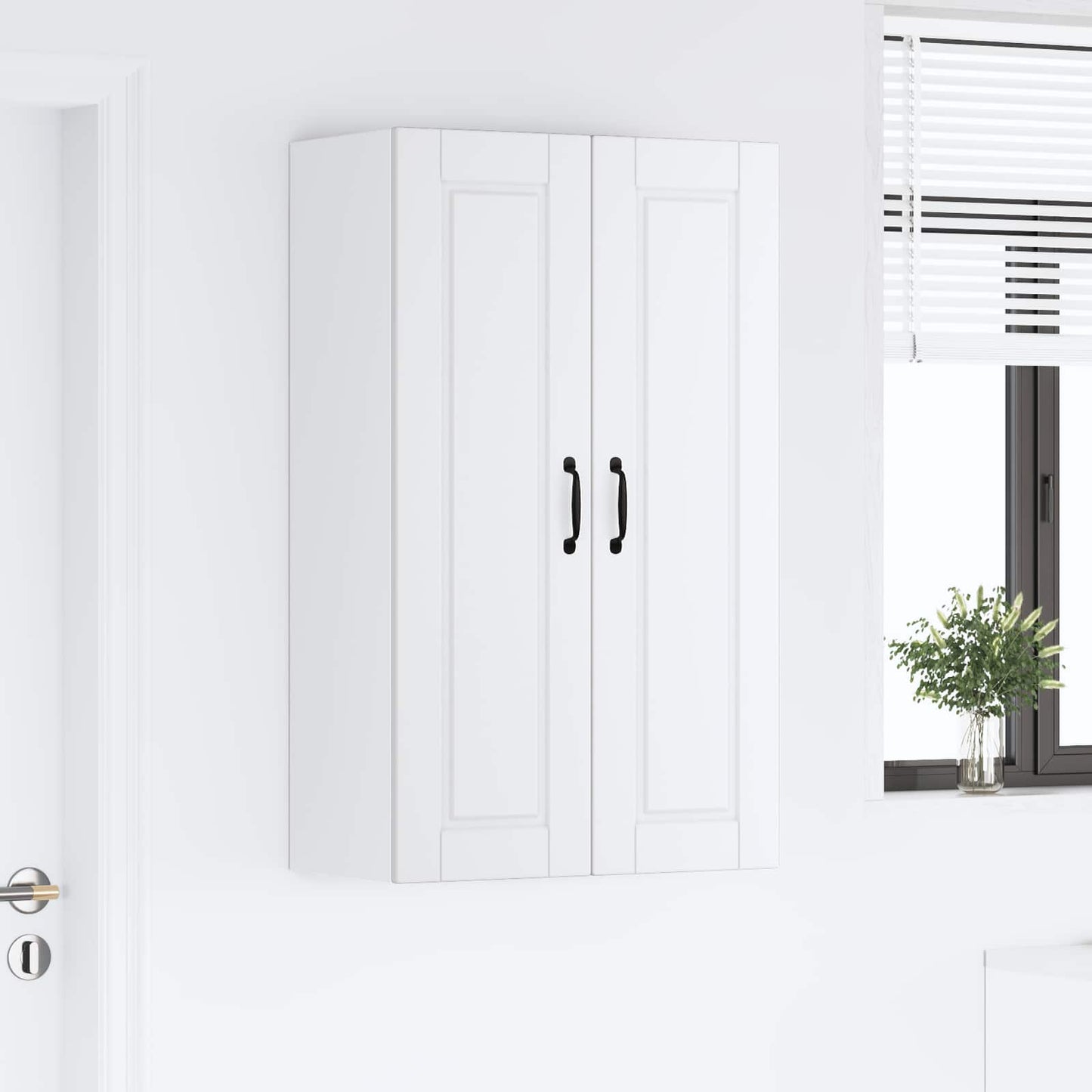 vidaXL Küchenschrank mit Regal Weiß 60 x 31 x 100 cm Holzwerkstoff