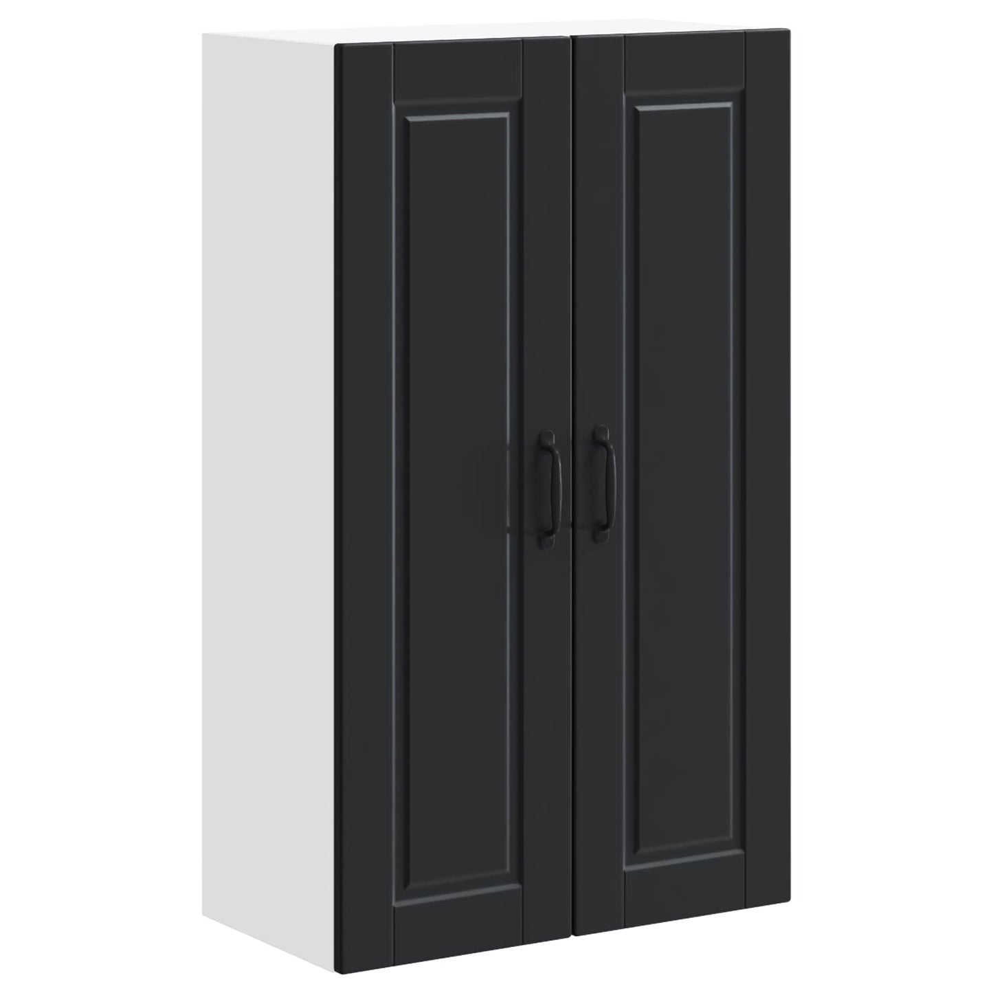 vidaXL Küchenschrank mit Regal Schwarz 60 x 31 x 100 cm Holzwerkstoff