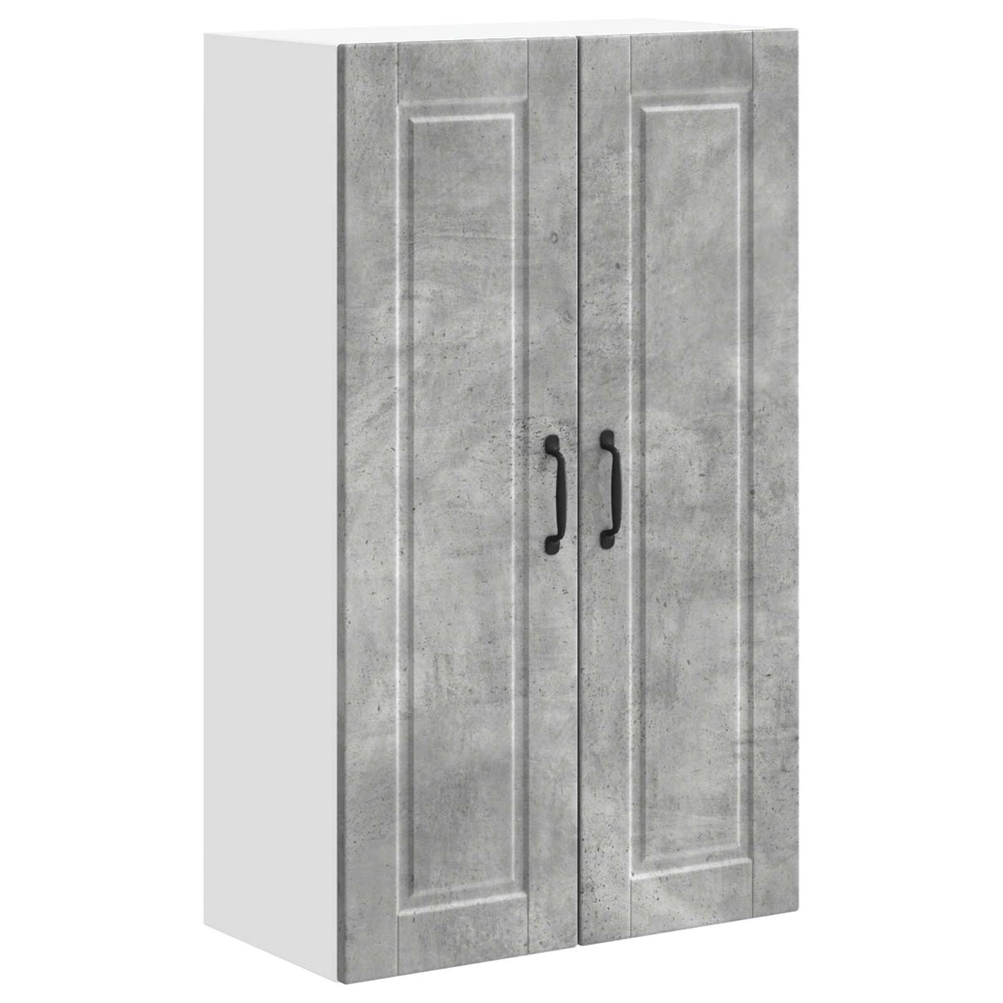 vidaXL Küchenschrank mit Tür Beton Grau 60 x 31 x 100 cm Holzwerkstoff