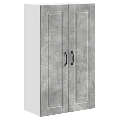 vidaXL Küchenschrank mit Tür Beton Grau 60 x 31 x 100 cm Holzwerkstoff