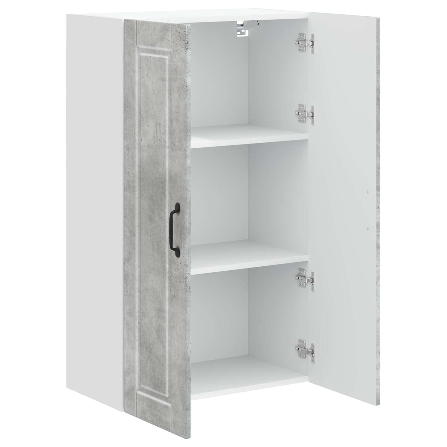 vidaXL Küchenschrank mit Tür Beton Grau 60 x 31 x 100 cm Holzwerkstoff