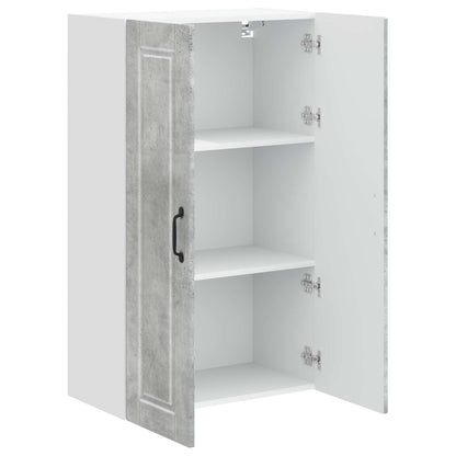 vidaXL Küchenschrank mit Tür Beton Grau 60 x 31 x 100 cm Holzwerkstoff