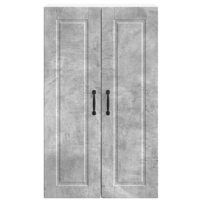 vidaXL Küchenschrank mit Tür Beton Grau 60 x 31 x 100 cm Holzwerkstoff