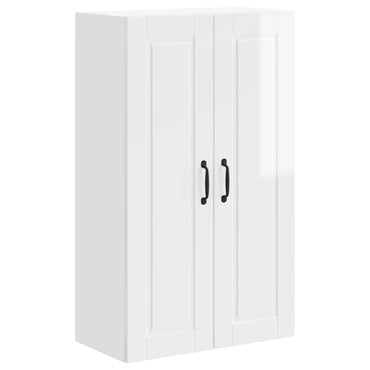 vidaXL Küchenschrank Hochglanz Weiß 60 x 31 x 100 cm Holzwerkstoff