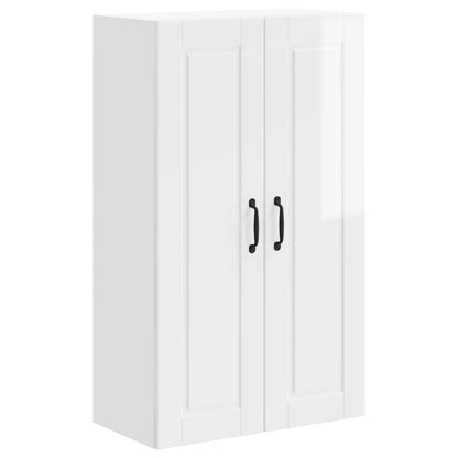 vidaXL Küchenschrank Hochglanz Weiß 60 x 31 x 100 cm Holzwerkstoff