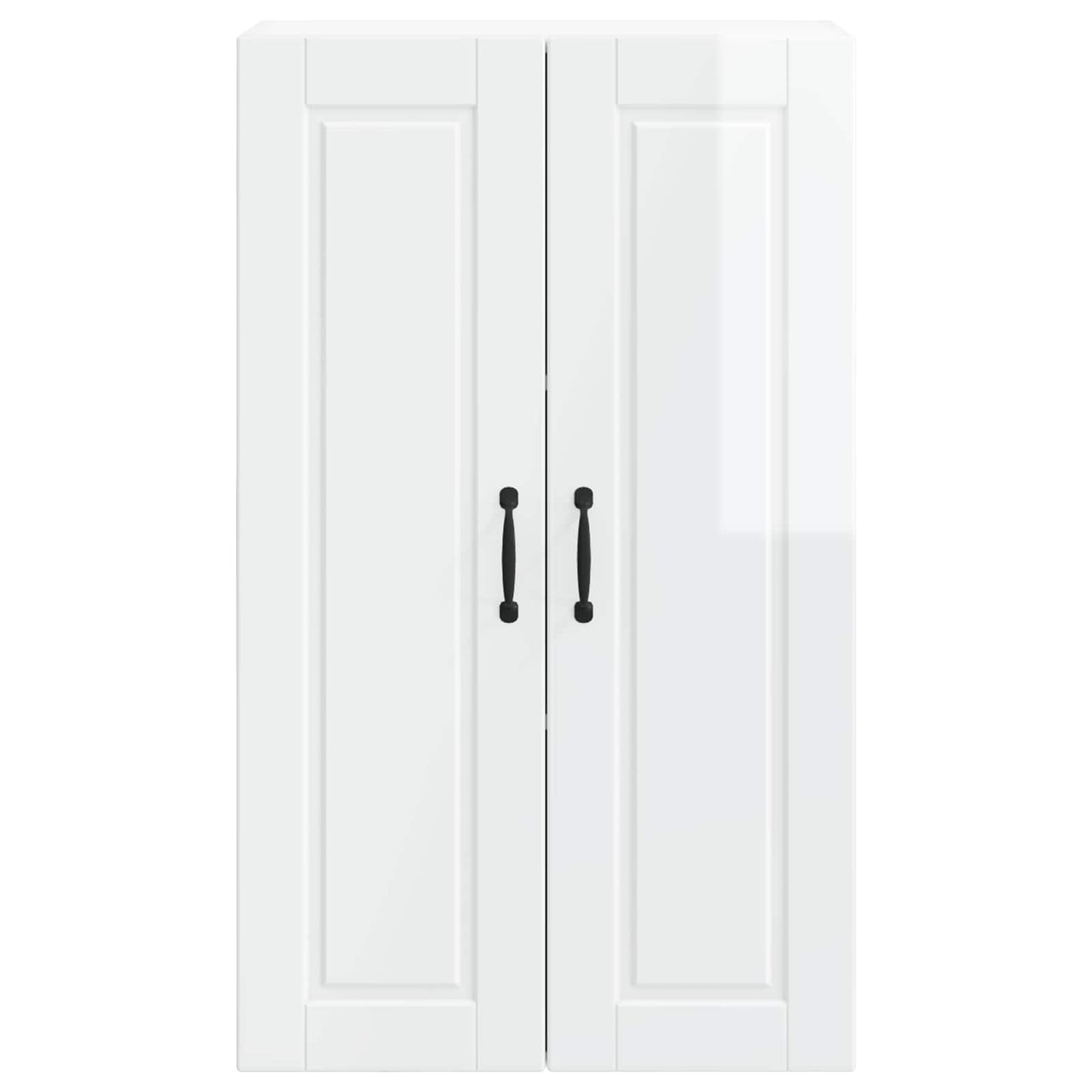 vidaXL Küchenschrank Hochglanz Weiß 60 x 31 x 100 cm Holzwerkstoff