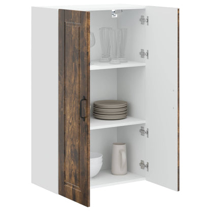 vidaXL Küchenschrank Geräucherte Eiche 60 x 31 x 100 cm Holzwerkstoff