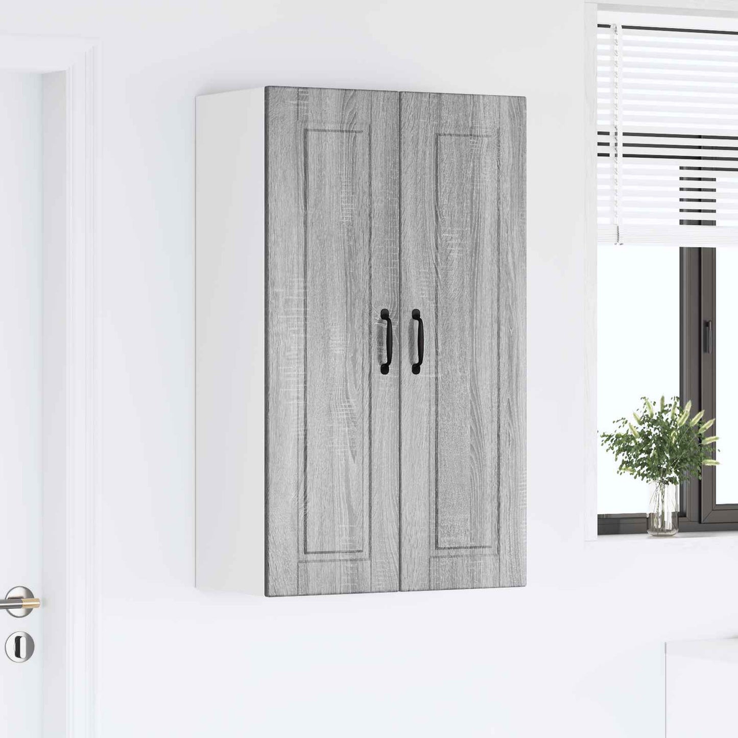 vidaXL Küchenschrank Graues Sonoma 60 x 31 x 100 cm Holzwerkstoff