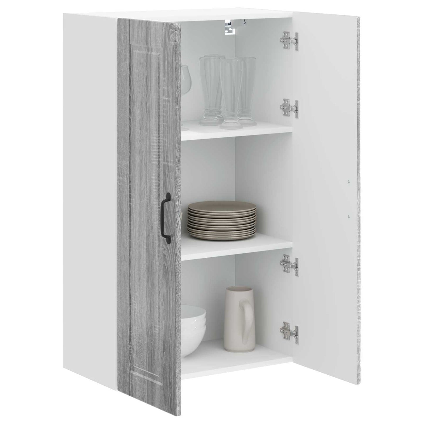 vidaXL Küchenschrank Graues Sonoma 60 x 31 x 100 cm Holzwerkstoff