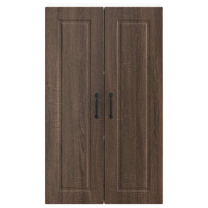 Küchenschrank Braun Eichen-Optik 60 x 31 x 100 cm Holzwerkstoff