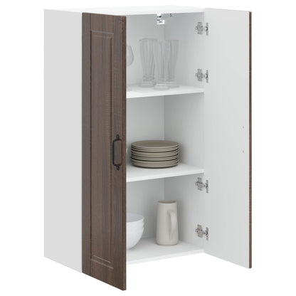 Küchenschrank Braun Eichen-Optik 60 x 31 x 100 cm Holzwerkstoff