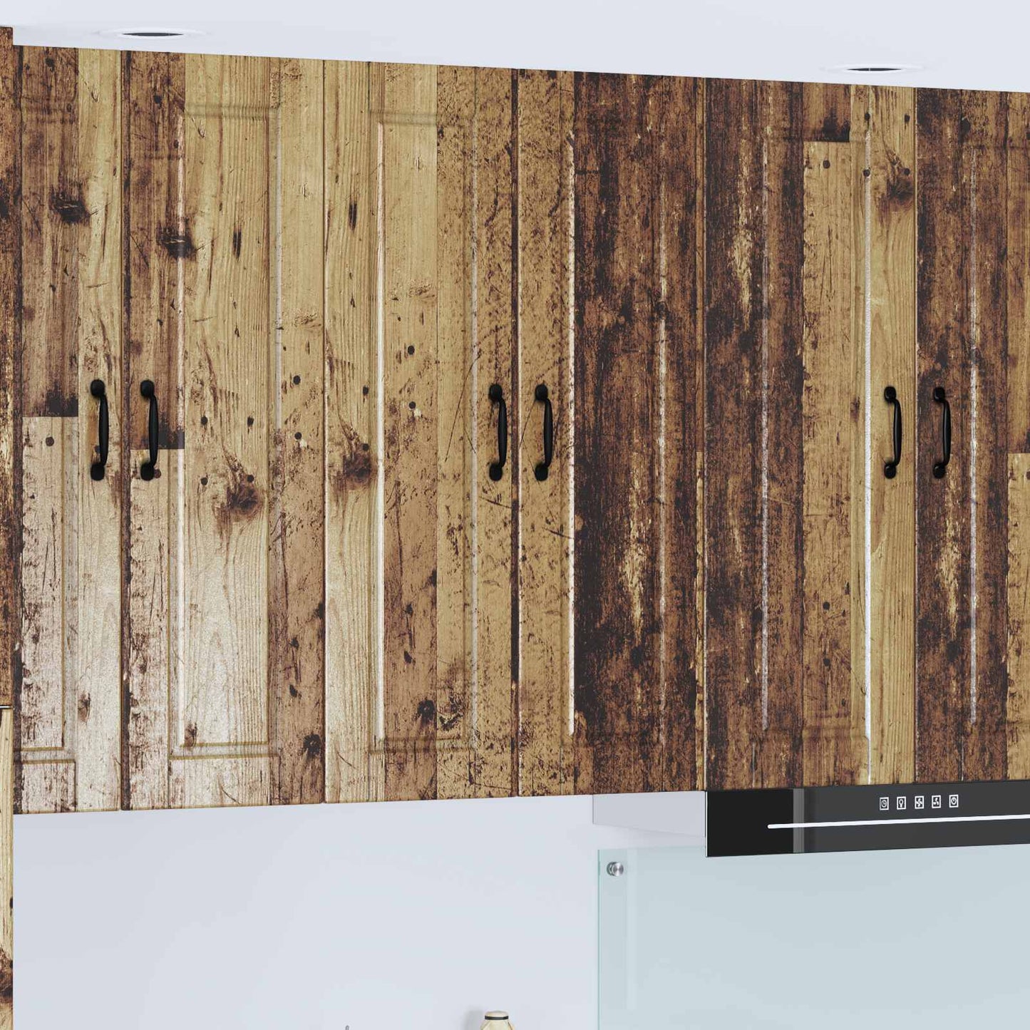 vidaXL Küchenschrank mit Regal Altholz 60 x 31 x 100 cm Holzwerkstoff