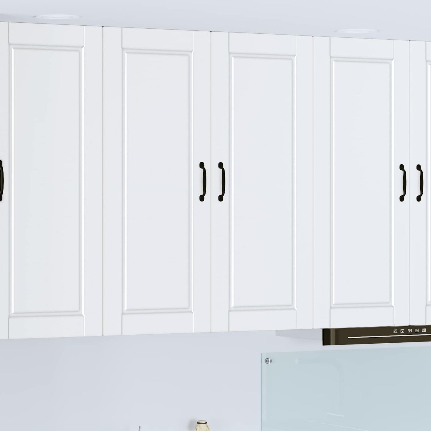 vidaXL Küchenschrank mit Regal Weiß 80 x 31 x 100 cm Holzwerkstoff