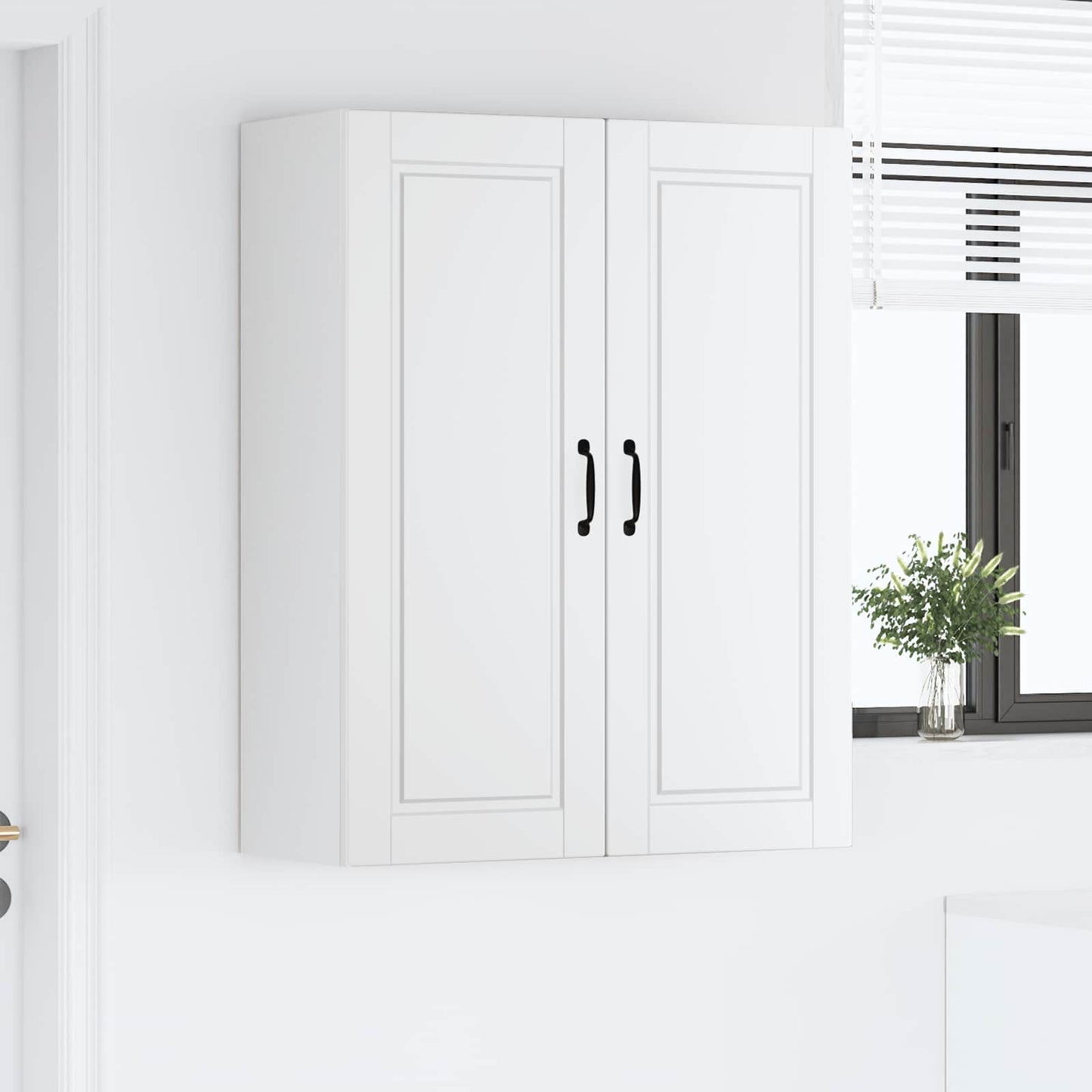 vidaXL Küchenschrank mit Regal Weiß 80 x 31 x 100 cm Holzwerkstoff
